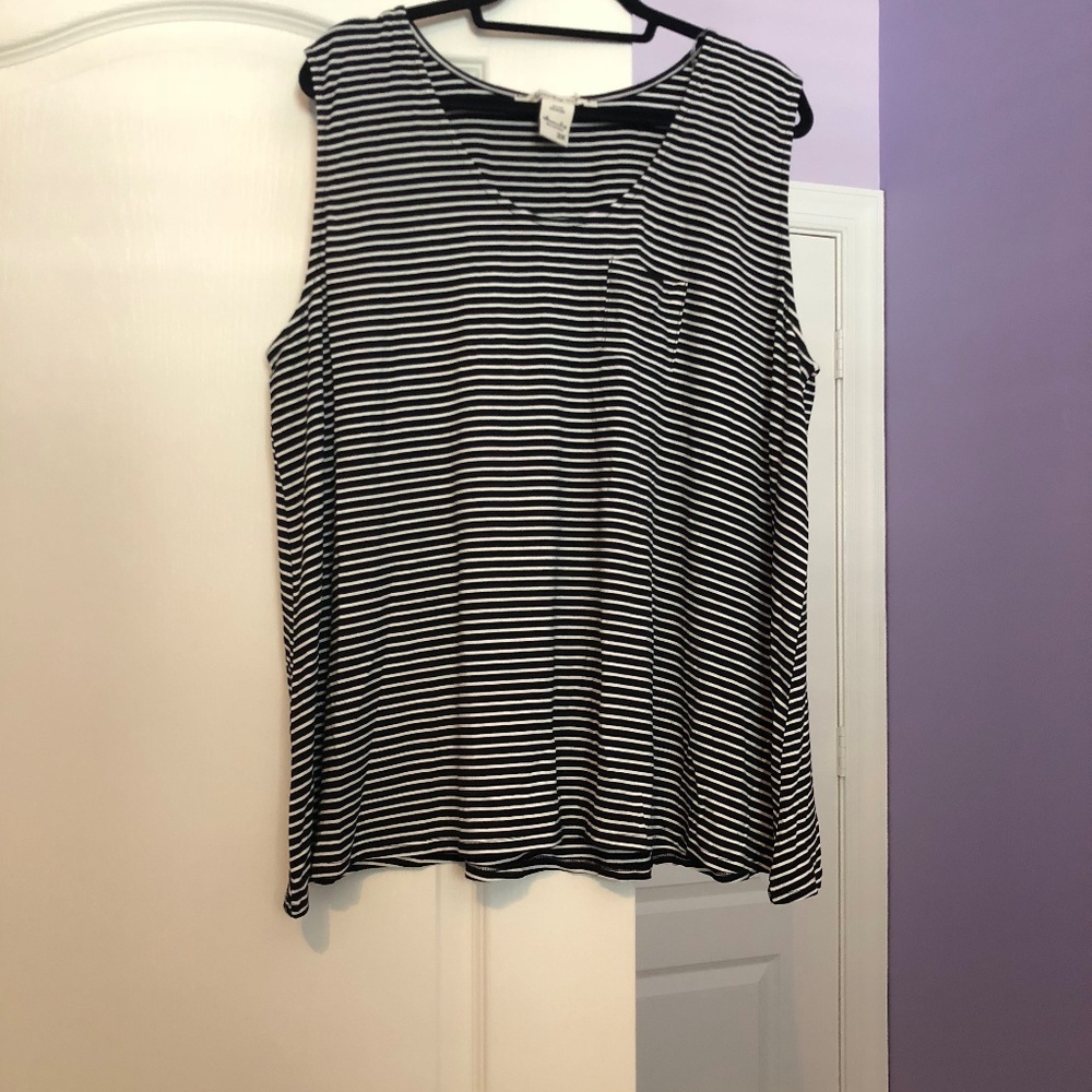 FINAL PRICE NWOT American Rag Striped Tank Top
